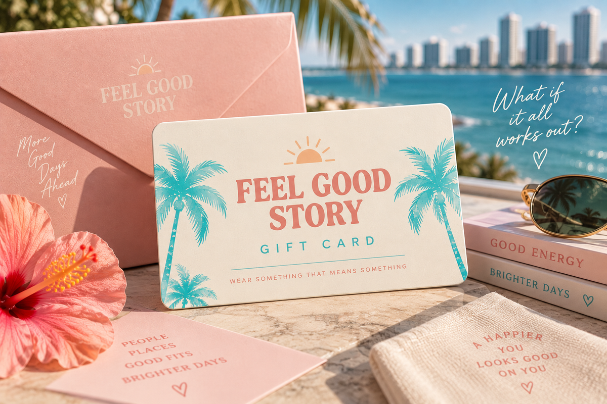 The feel good story gift card