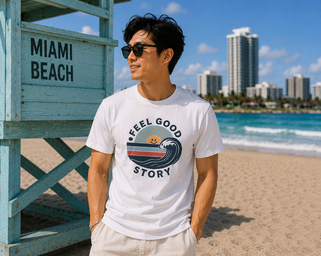The Feel Good Wave Tee