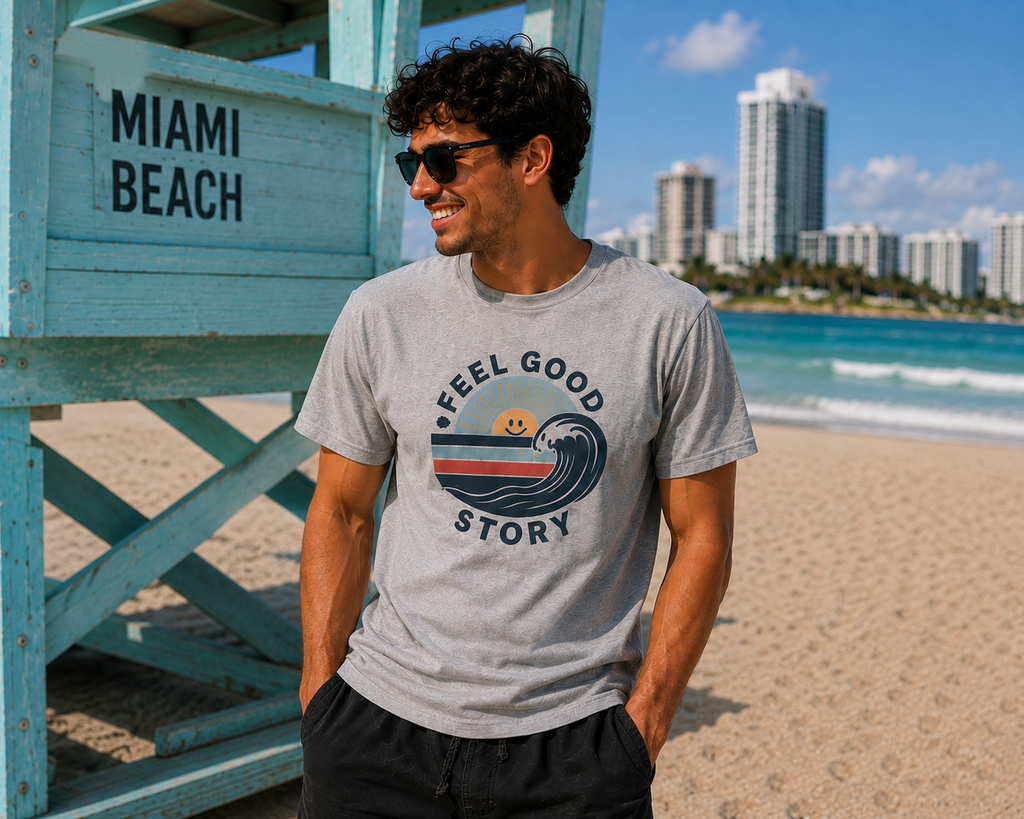 The Feel Good Wave Tee